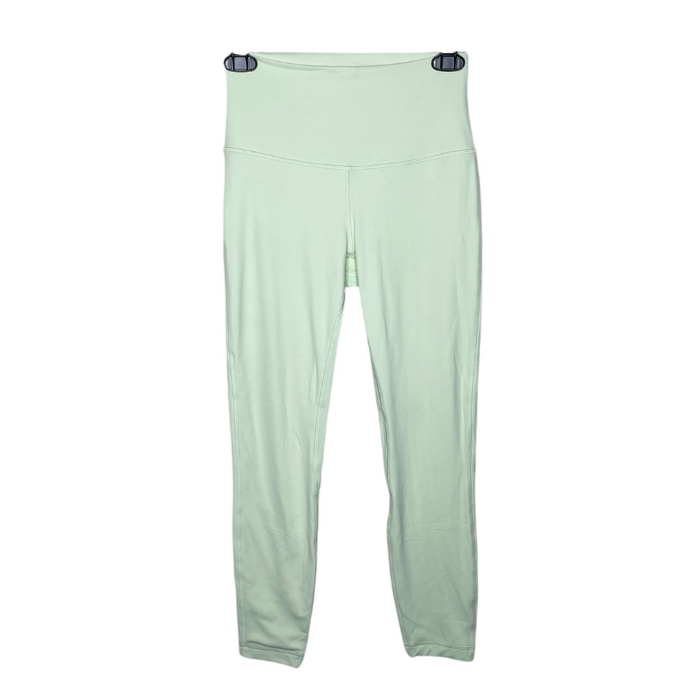 lululemon Align High Rise Legging Nulu 25” Creamy Mint Sz 6 - Picture 5 of 12